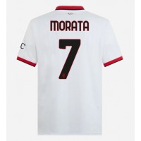 AC Milan Alvaro Morata #7 Auswärtstrikot 2024-25 Kurzarm